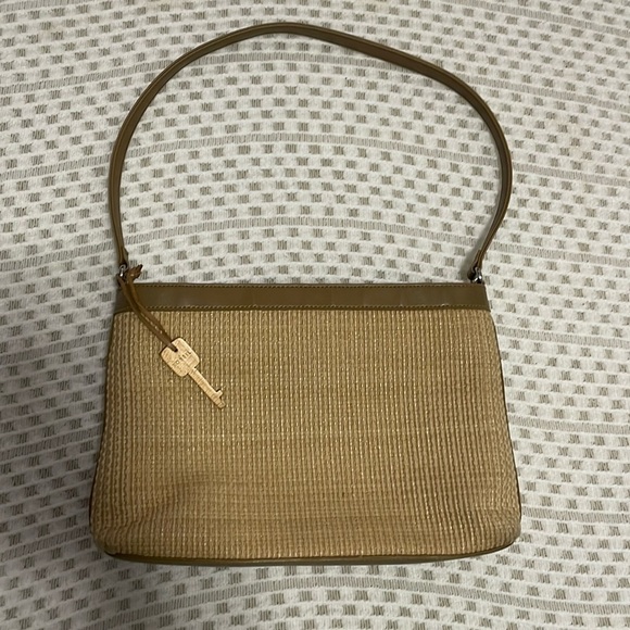 Fossil Woven with Leather Trim Bag - Picture 2 of 15